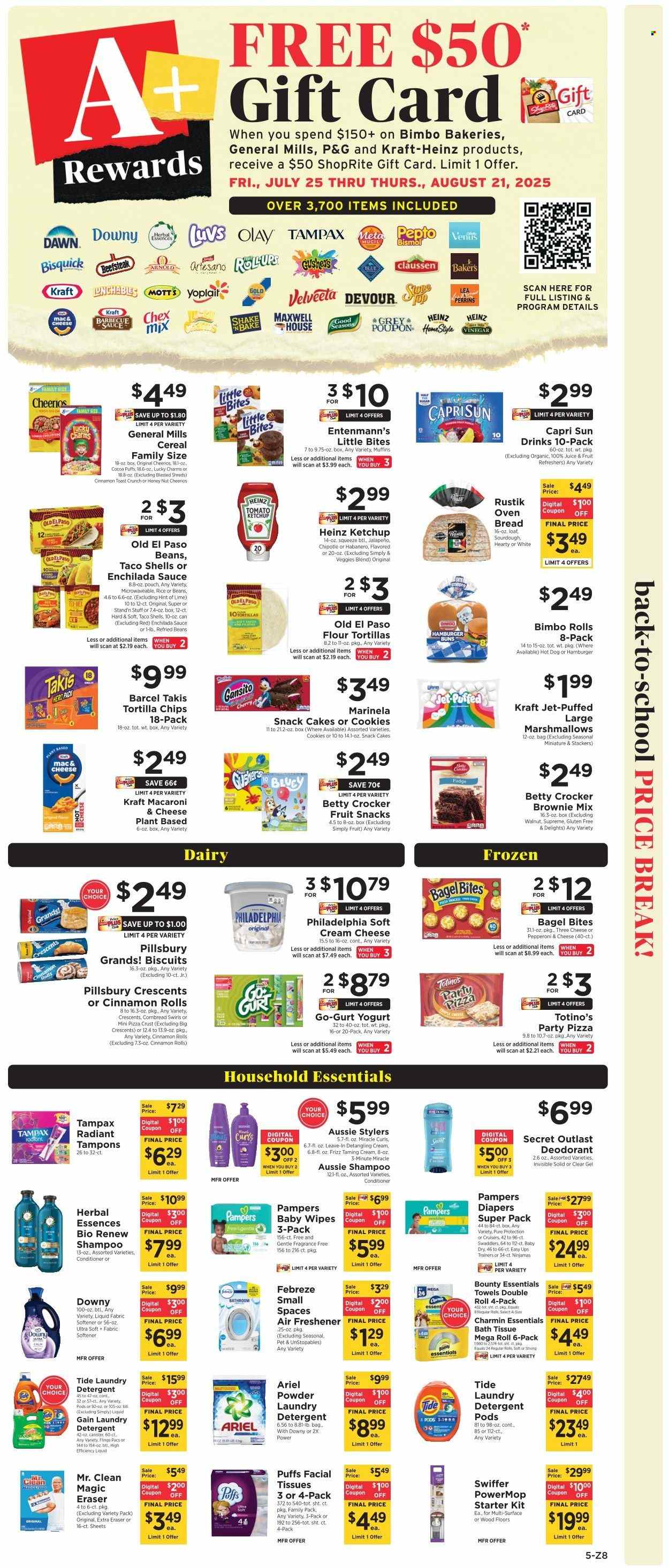 ShopRite ad - 08/08/2025 - 08/14/2025. Page 6