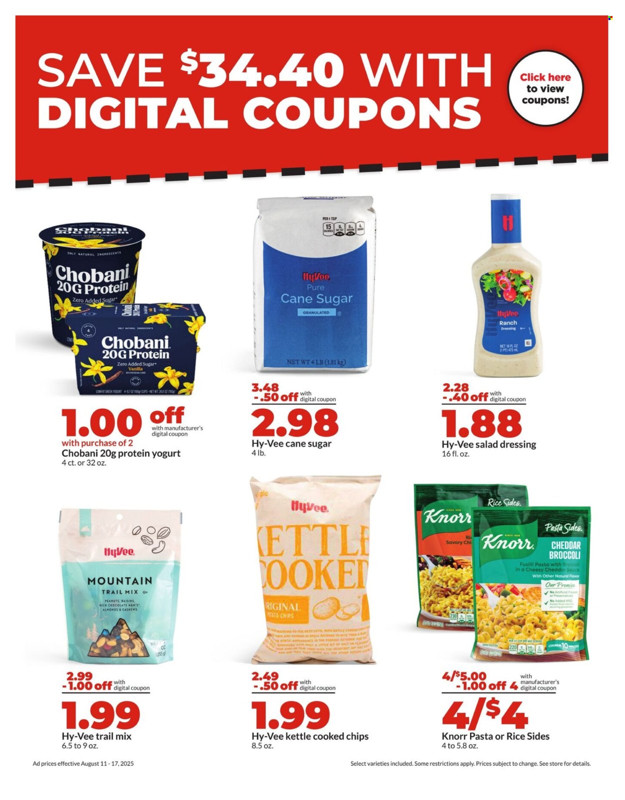 Hy-Vee ad - 08/11/2025 - 08/17/2025. Page 5