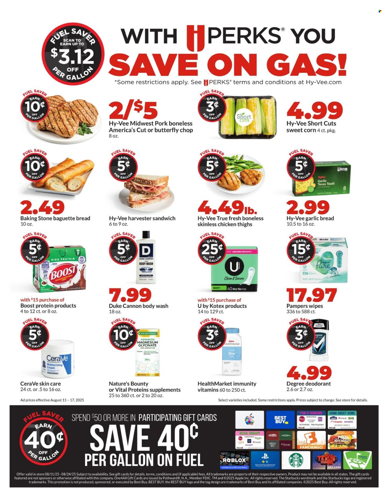 Hy-Vee ad - 08/11/2025 - 08/17/2025. Page 7