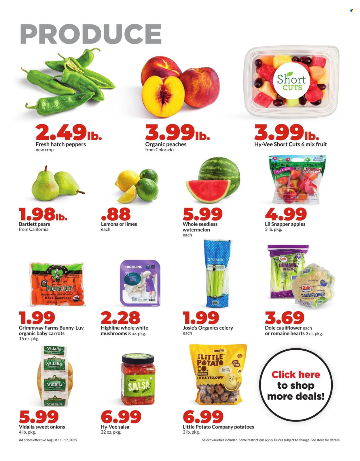 Hy-Vee ad - 08/11/2025 - 08/17/2025. Page 9