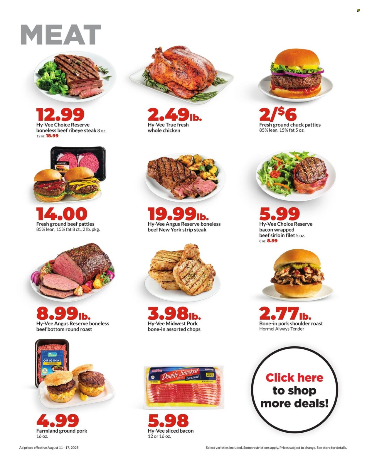 Hy-Vee ad - 08/11/2025 - 08/17/2025. Page 10