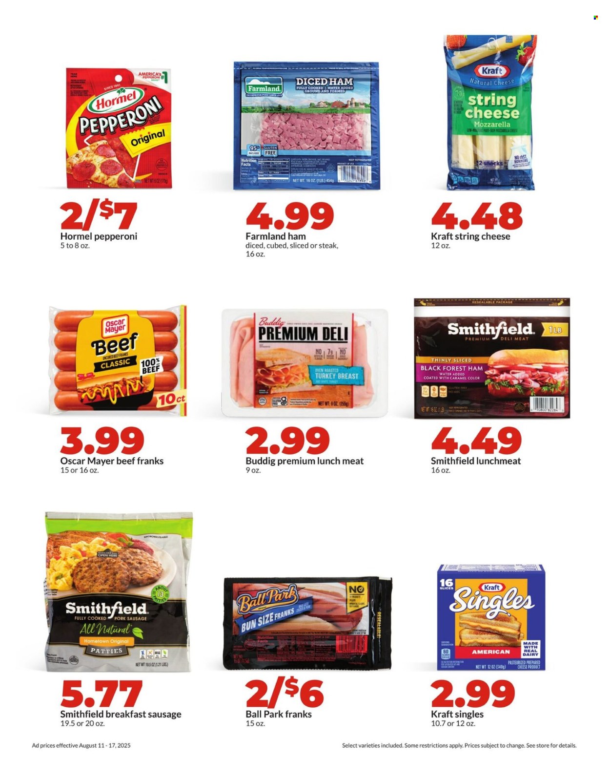 Hy-Vee ad - 08/11/2025 - 08/17/2025. Page 11