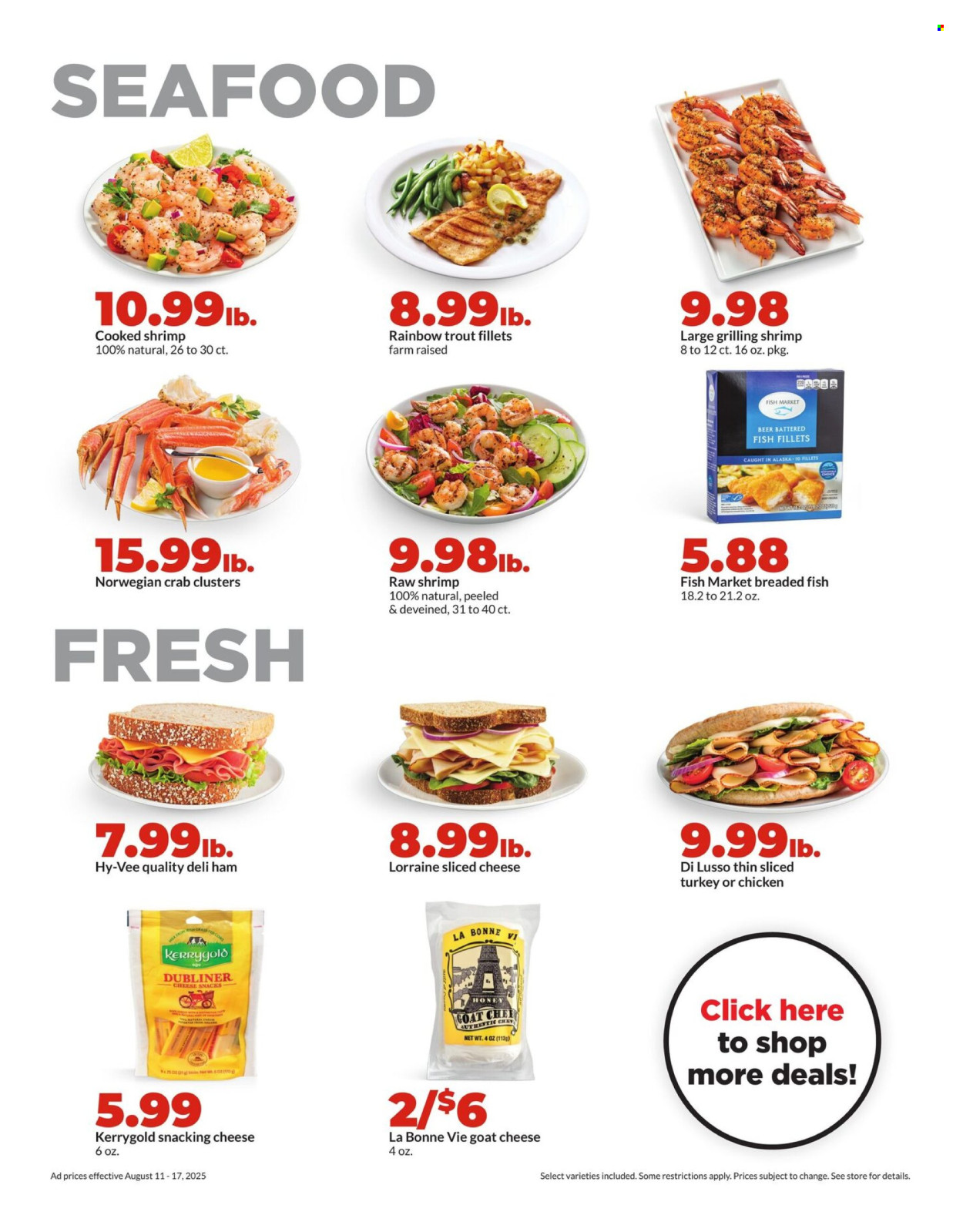 Hy-Vee ad - 08/11/2025 - 08/17/2025. Page 12