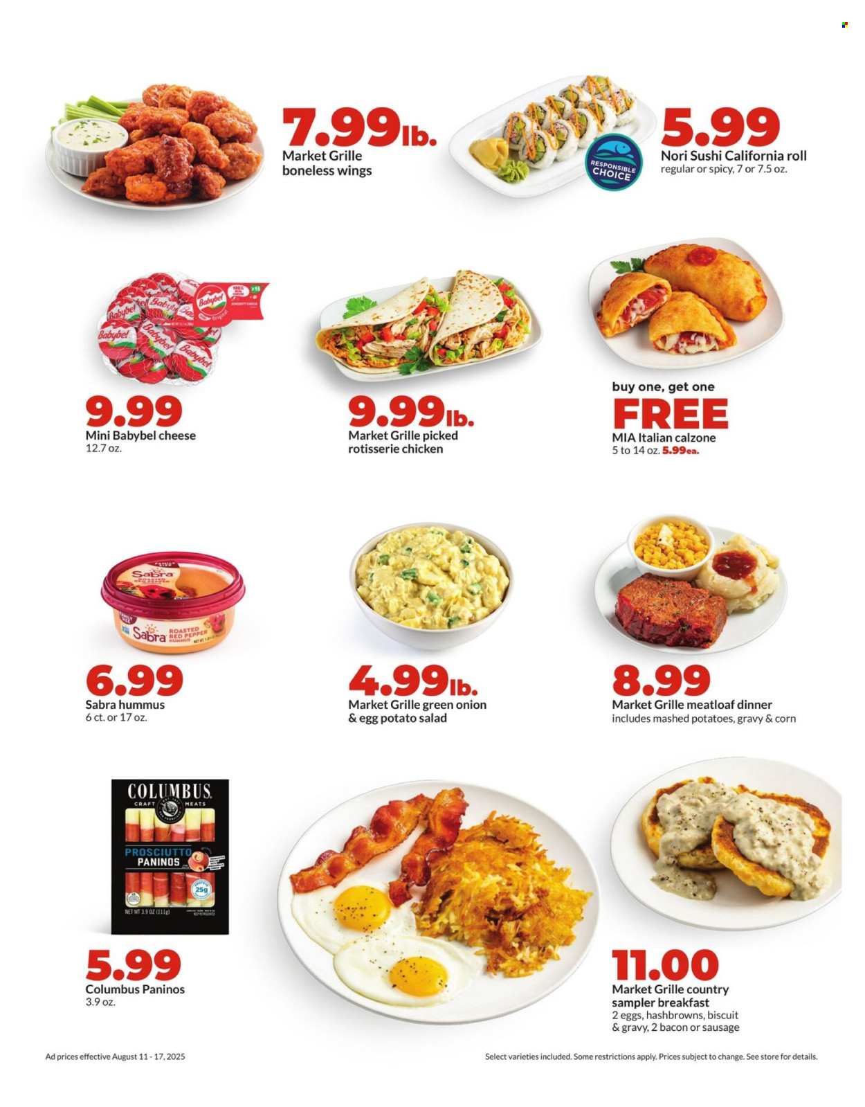 Hy-Vee ad - 08/11/2025 - 08/17/2025. Page 13