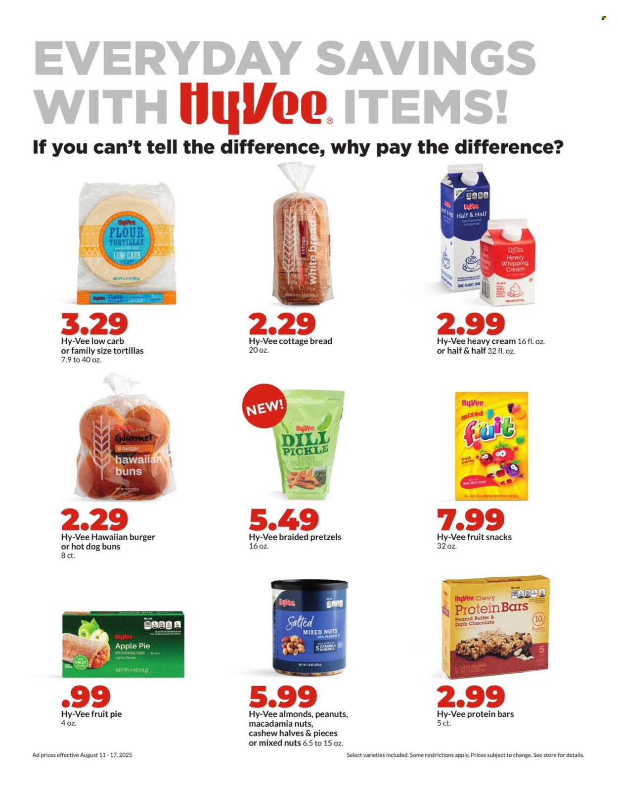 Hy-Vee ad - 08/11/2025 - 08/17/2025. Page 15