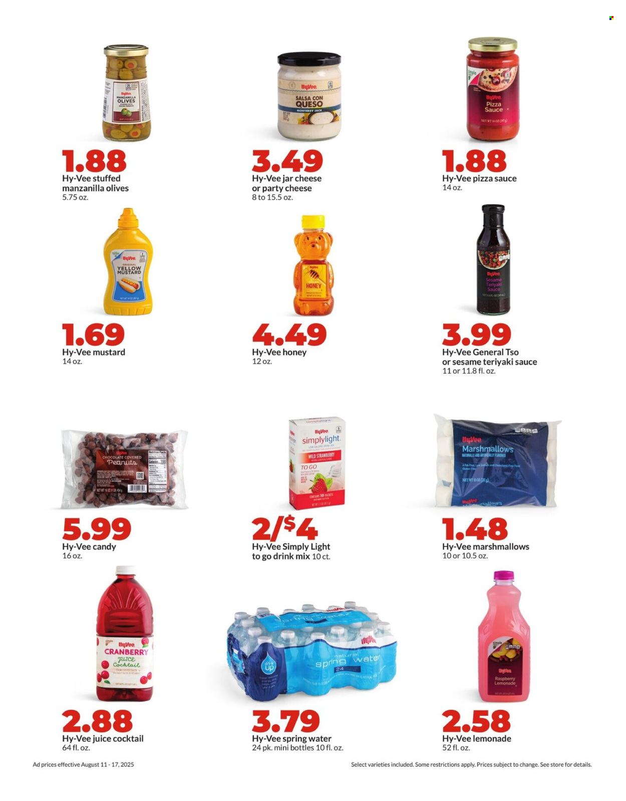 Hy-Vee ad - 08/11/2025 - 08/17/2025. Page 17