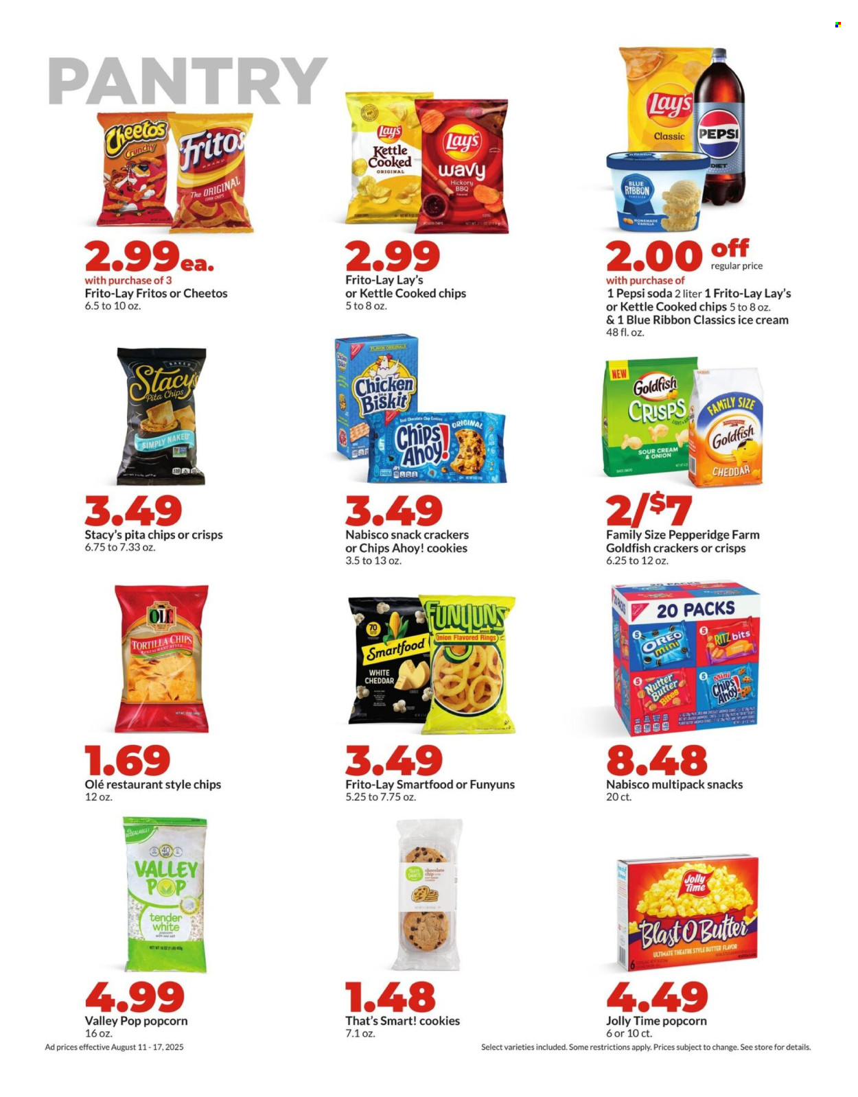 Hy-Vee ad - 08/11/2025 - 08/17/2025. Page 18
