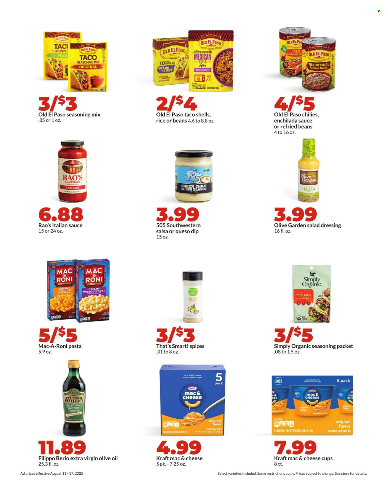 Hy-Vee ad - 08/11/2025 - 08/17/2025. Page 20