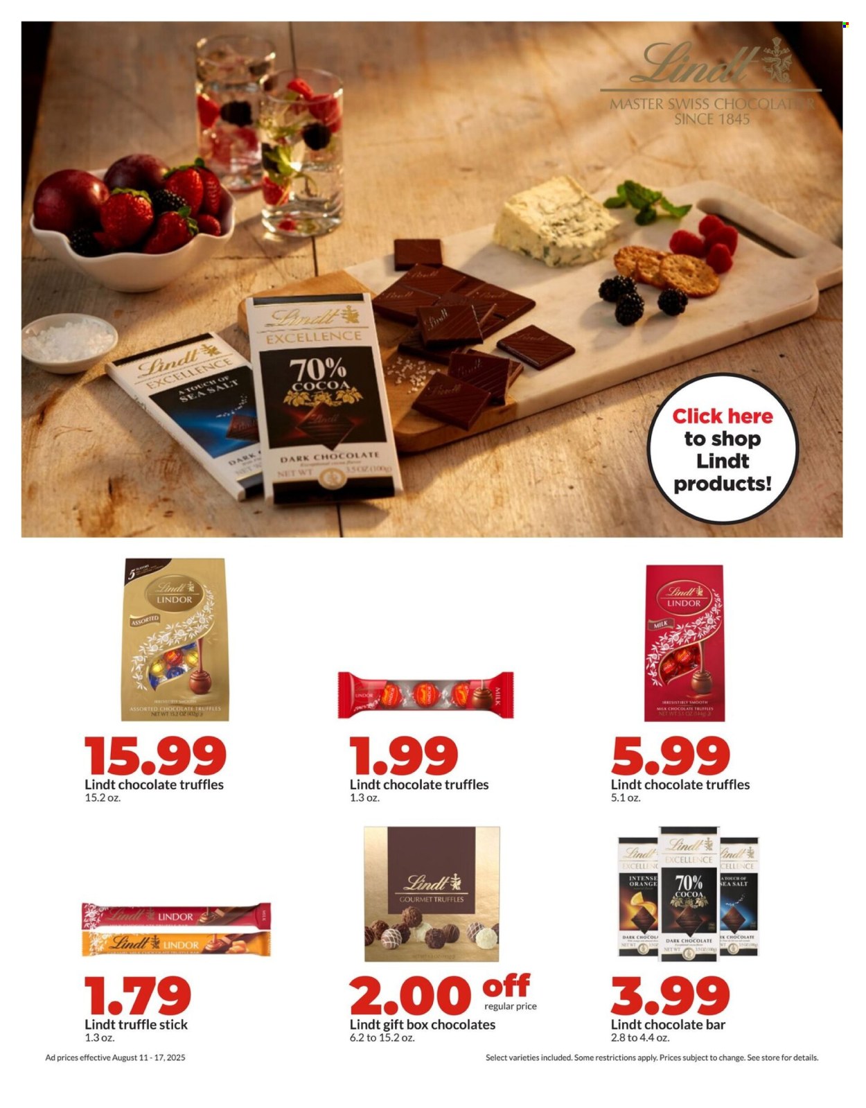 Hy-Vee ad - 08/11/2025 - 08/17/2025. Page 22