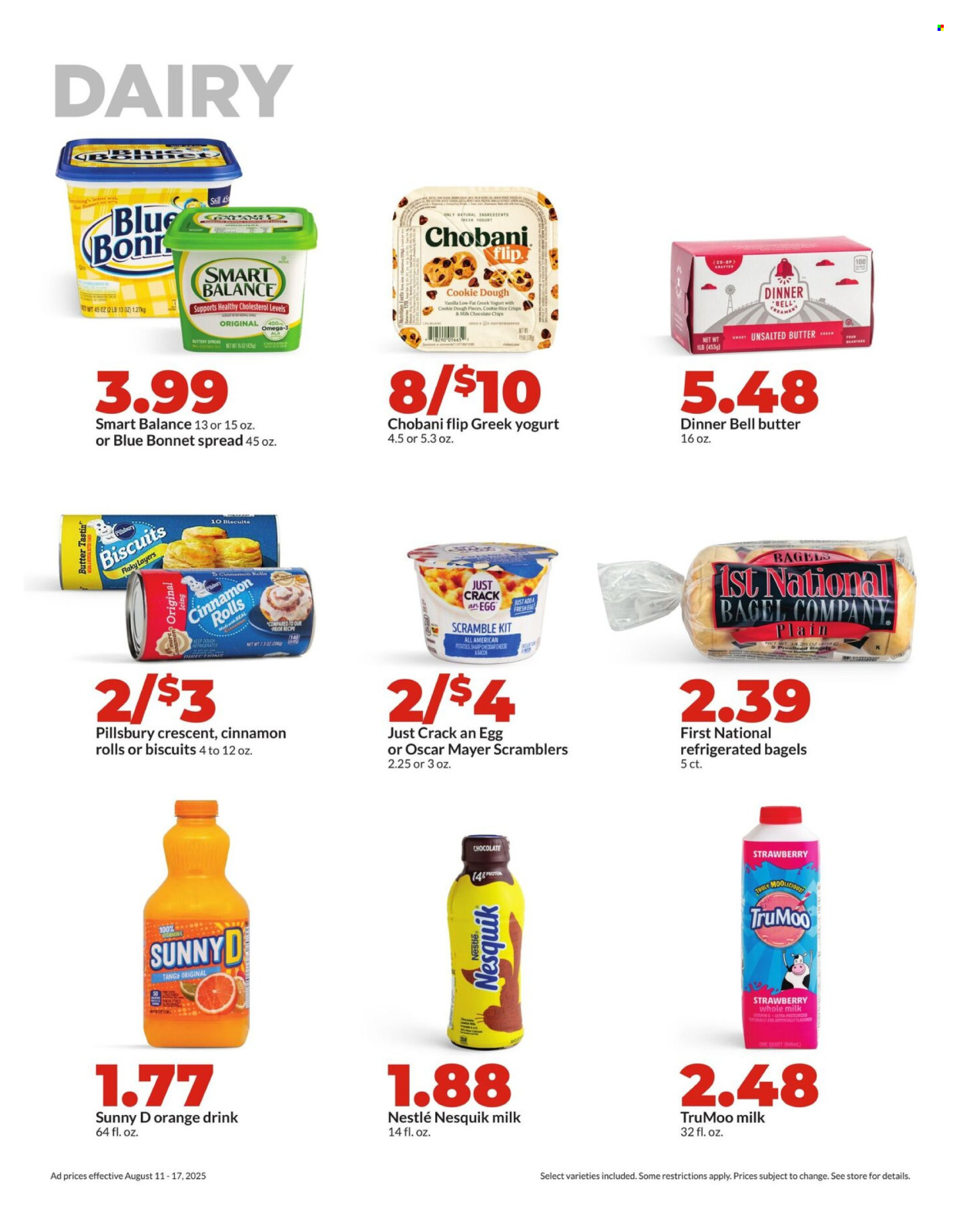 Hy-Vee ad - 08/11/2025 - 08/17/2025. Page 28