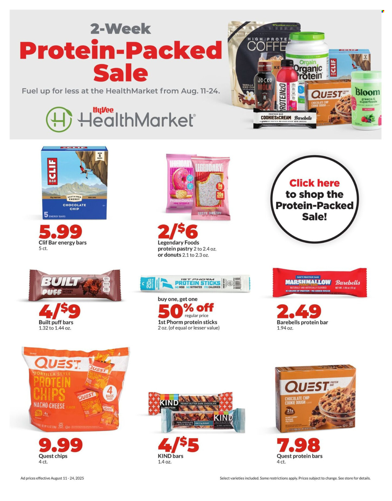 Hy-Vee ad - 08/11/2025 - 08/17/2025. Page 33