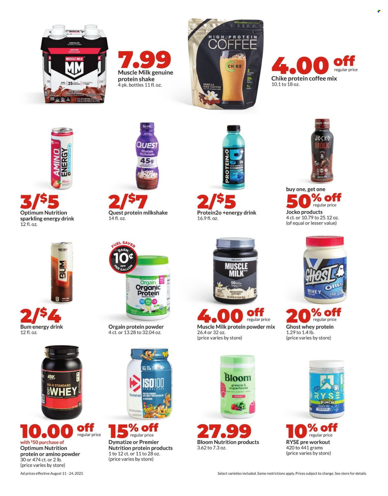 Hy-Vee ad - 08/11/2025 - 08/17/2025. Page 34