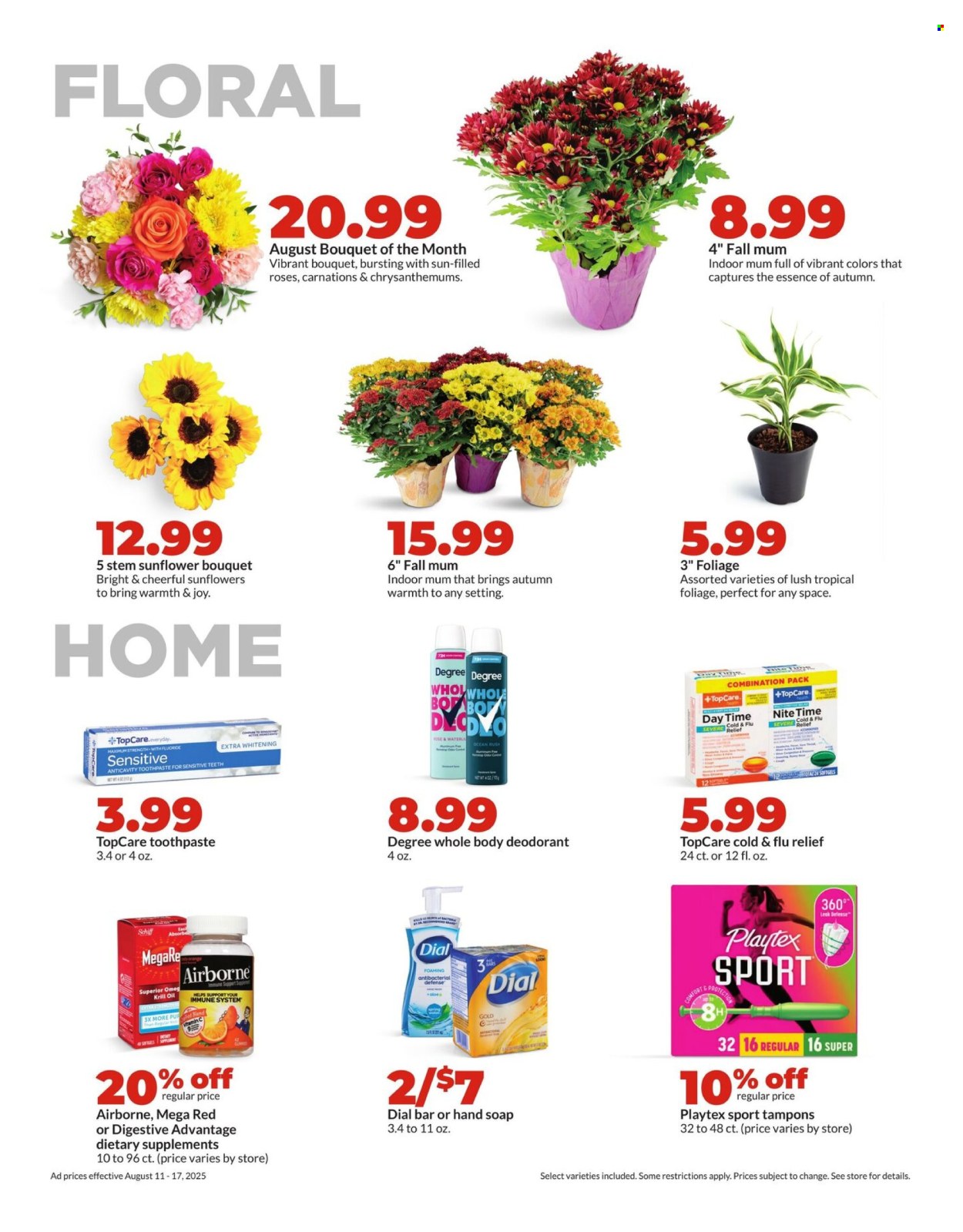 Hy-Vee ad - 08/11/2025 - 08/17/2025. Page 35