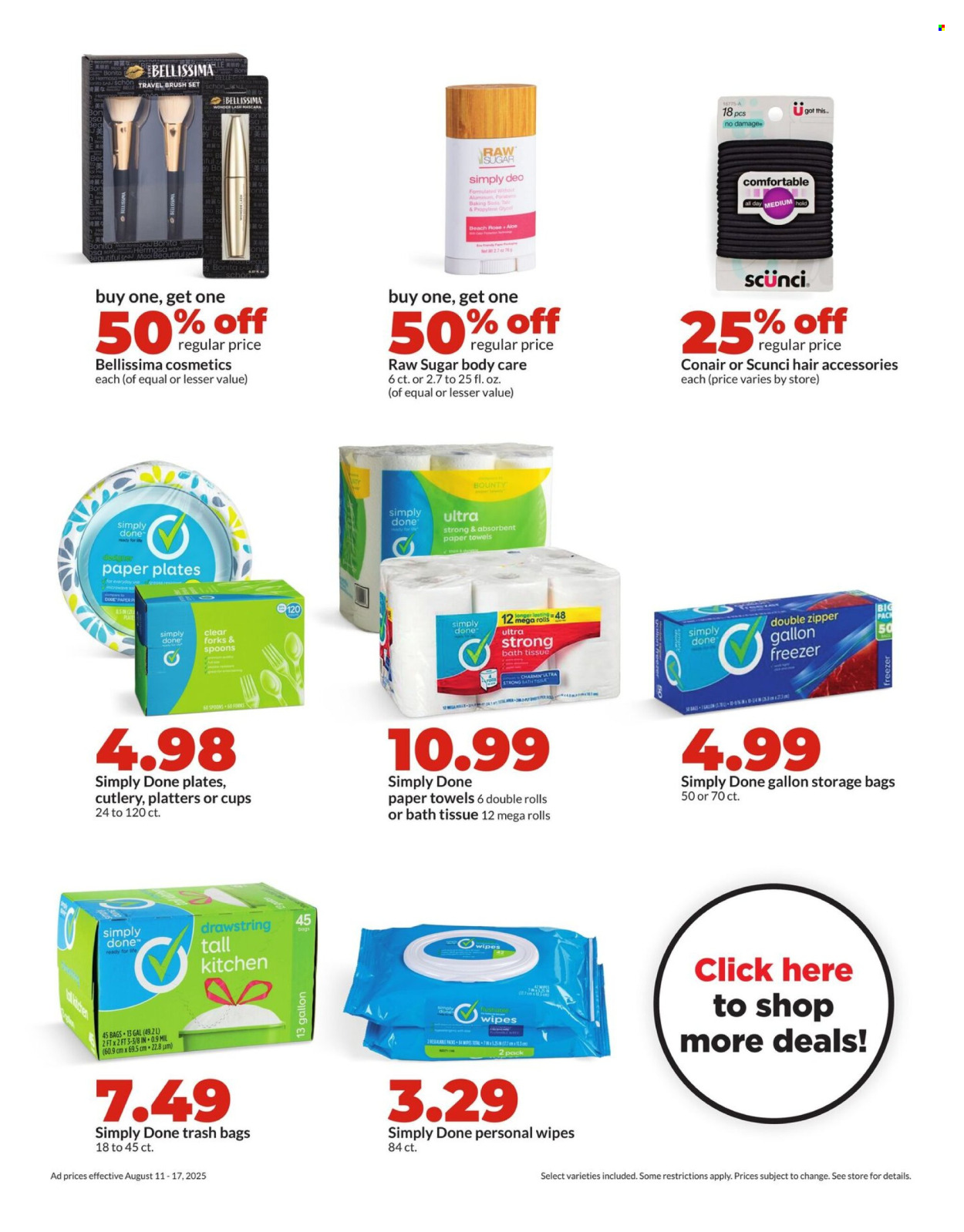 Hy-Vee ad - 08/11/2025 - 08/17/2025. Page 36