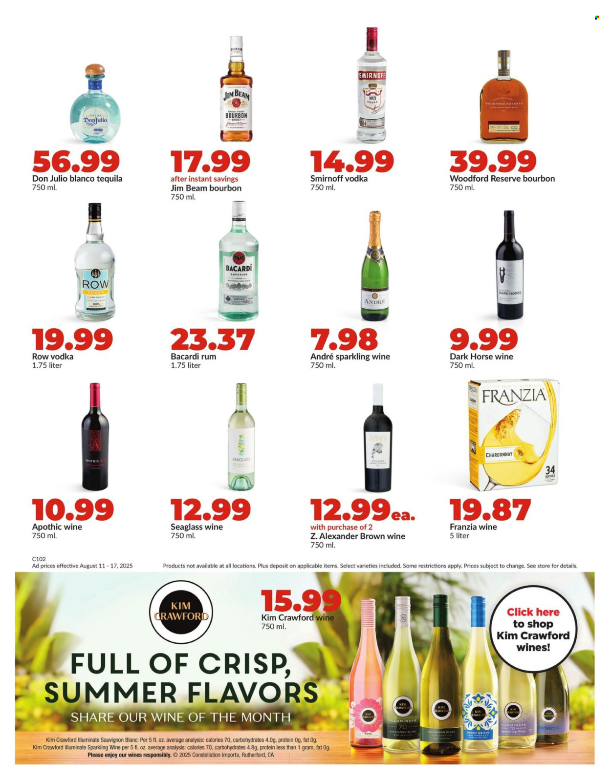 Hy-Vee ad - 08/11/2025 - 08/17/2025. Page 43