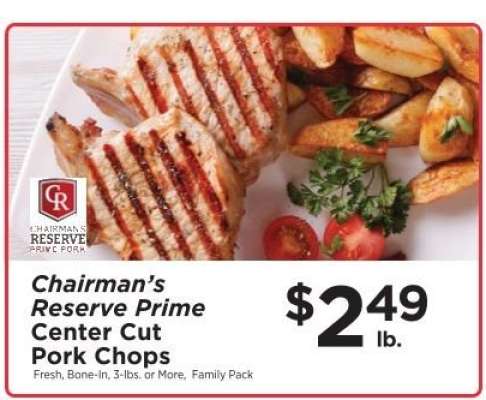 Chairman's Reserve Prime Center Cut Pork Chops