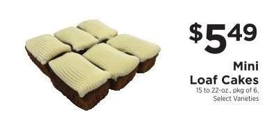 Mini Loaf Cakes