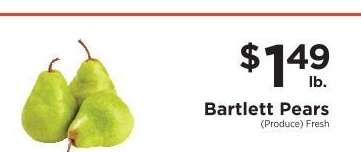 Bartlett Pears