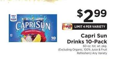 Capri Sun Drinks 10-Pack