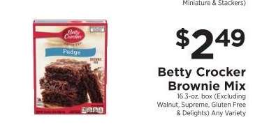 Betty Crocker Brownie Mix
