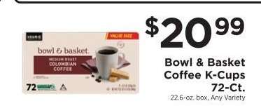 Bowl & Basket Coffee K-Cups 72-Ct.