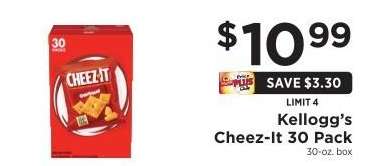 Kellogg's Cheez-It 30-Pack
