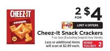 Cheez-It Snack Crackers