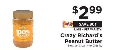 Crazy Richard’s Peanut Butter