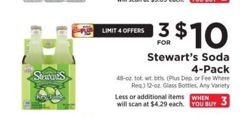 Stewart's Soda 4 Pack