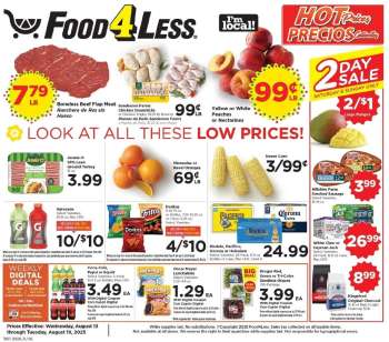 thumbnail - Food 4 Less Ad - Weekly Ad