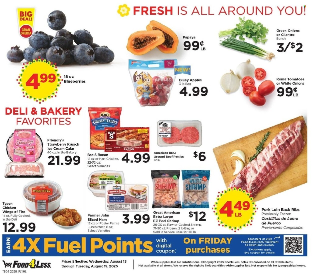 Food 4 Less ad - 08/13/2025 - 08/19/2025. Page 4