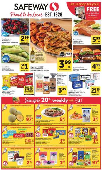Safeway Flyer - 08/13/2025 - 08/19/2025.