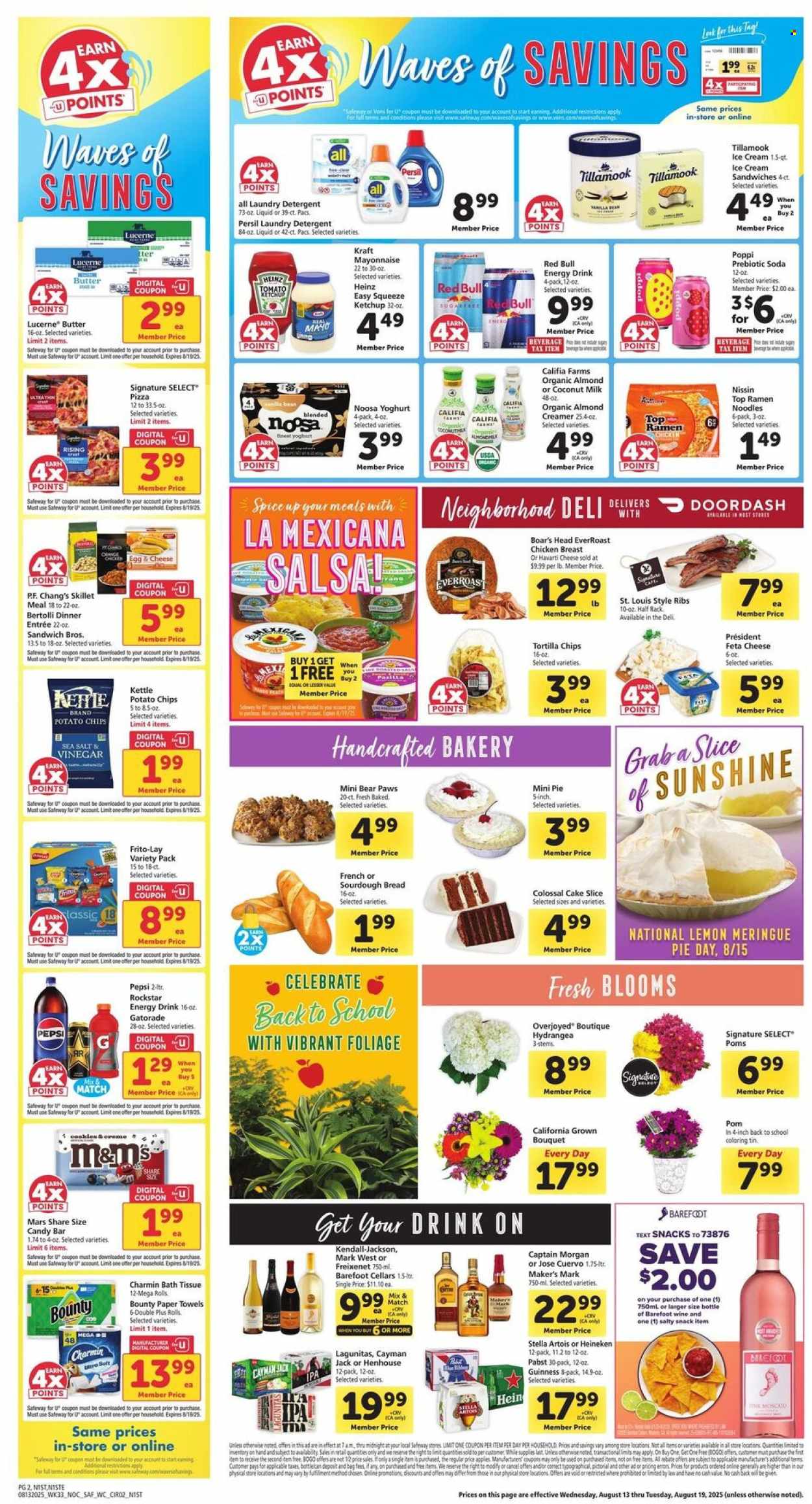 Safeway ad - 08/13/2025 - 08/19/2025. Page 2