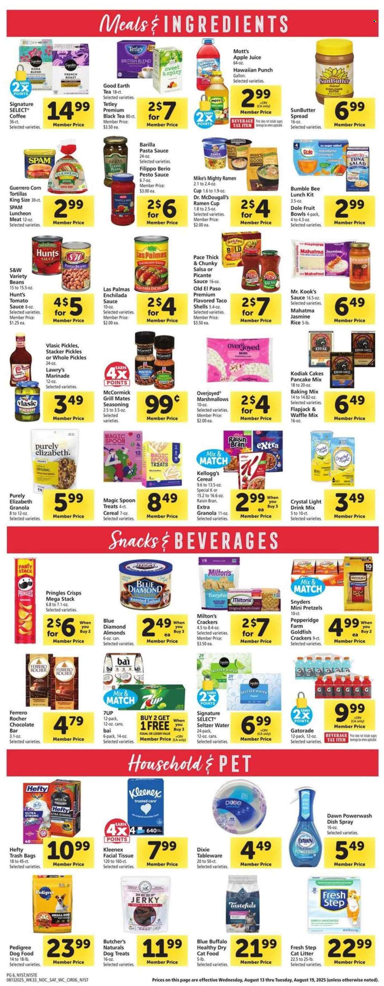 Safeway ad - 08/13/2025 - 08/19/2025. Page 6