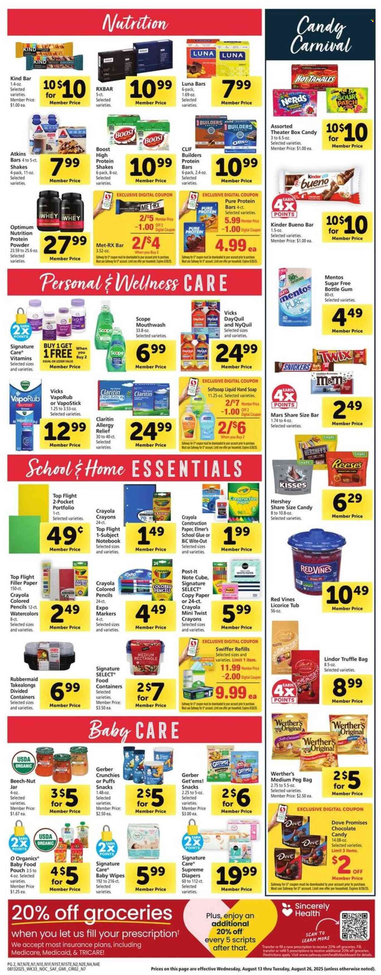 Safeway ad - 08/13/2025 - 08/19/2025. Page 11