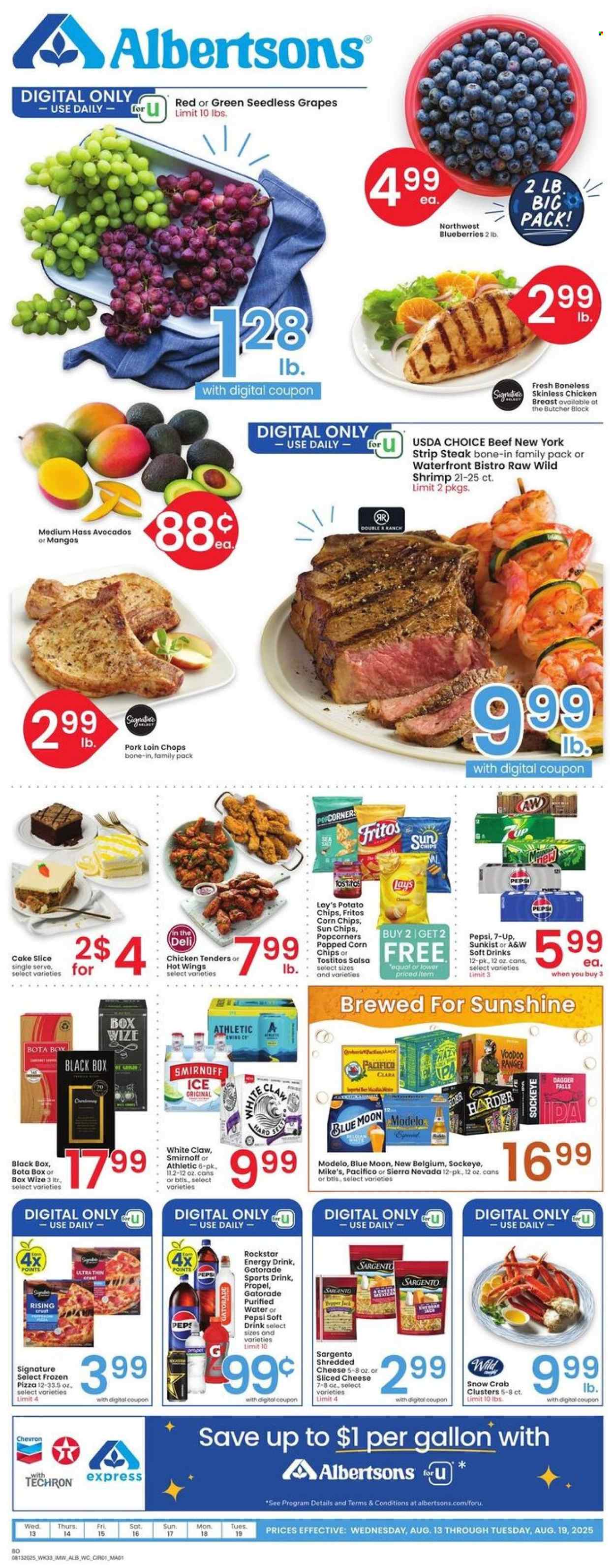 Albertsons ad - 08/13/2025 - 08/19/2025. Page 1
