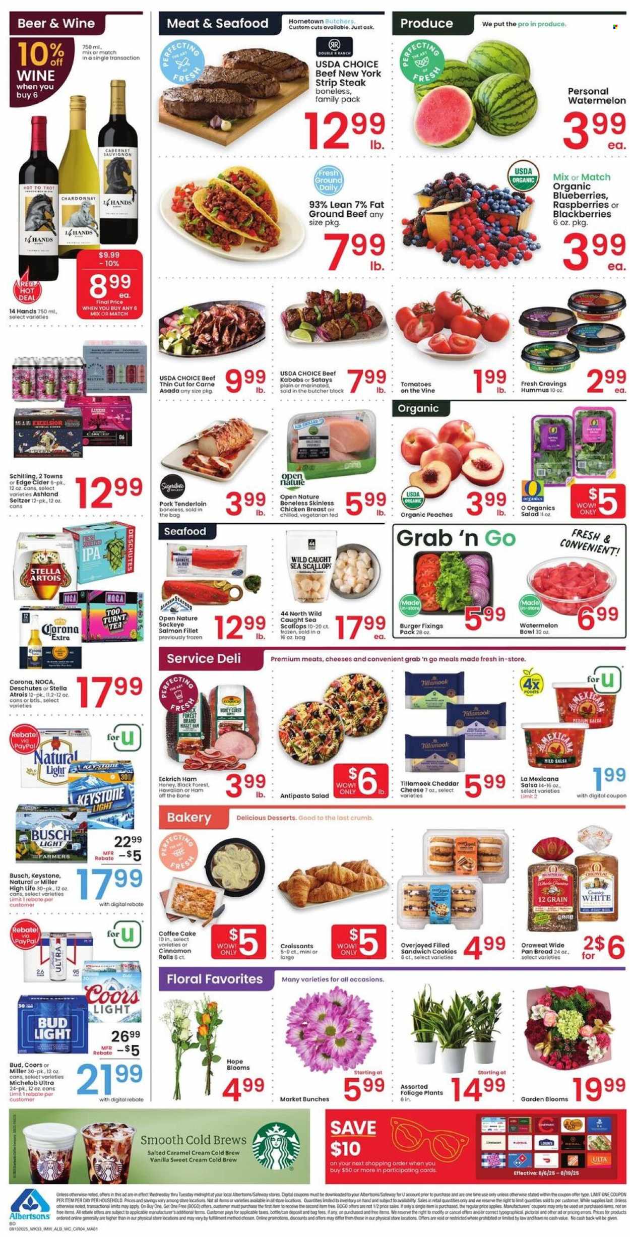 Albertsons ad - 08/13/2025 - 08/19/2025. Page 4
