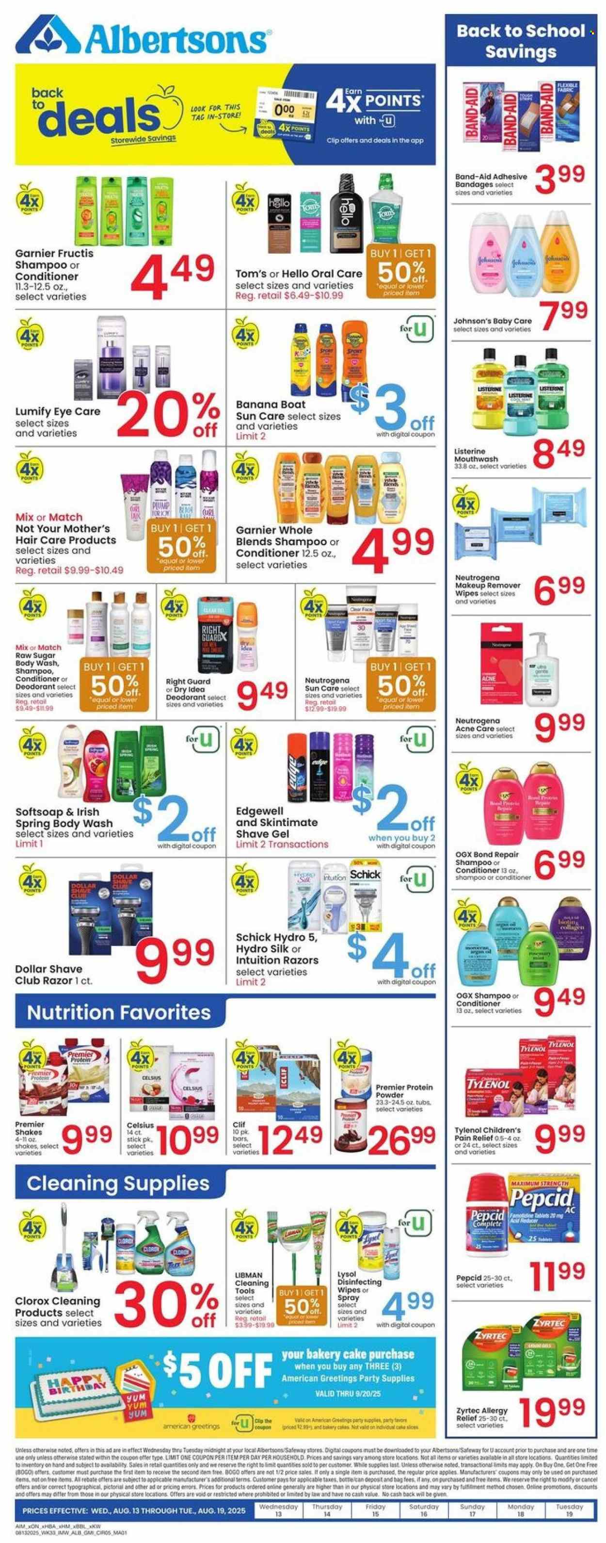Albertsons ad - 08/13/2025 - 08/19/2025. Page 5