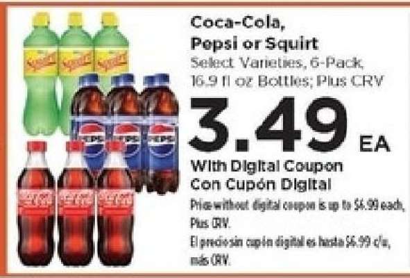 Coca-Cola, Pepsi or Squirt