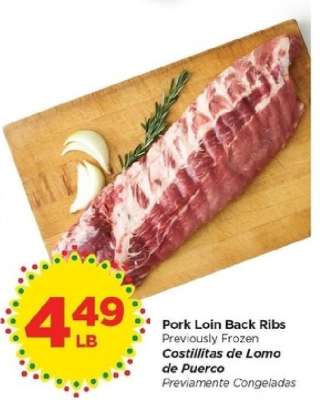 Pork Loin Back Ribs