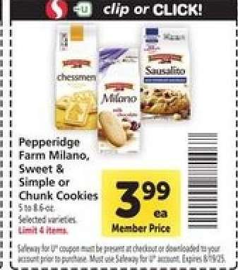 Pepperidge Farm Cookies