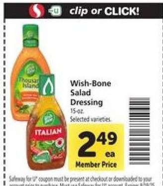 Wish-Bone Salad Dressing
