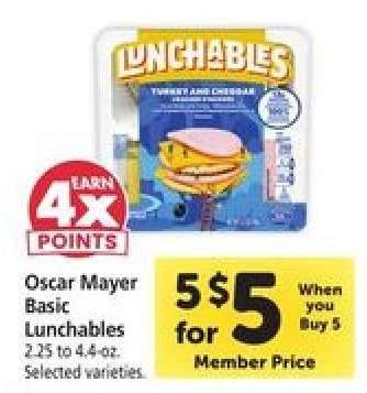 Oscar Mayer Basic Lunchables