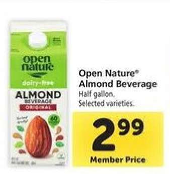 Open Nature Almond Beverage