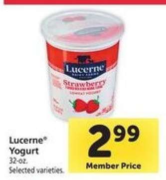 Lucerne Yogurt