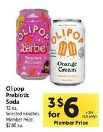 Olipop Prebiotic Soda