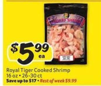 Royal Tiger Cooked Shrimp