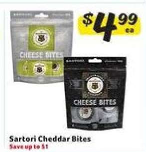 Sartori Cheddar Bites