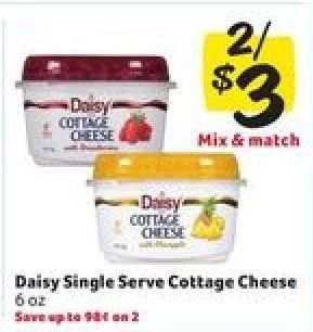 Daisy Single Serve Cottage Cheese
