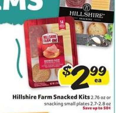 Hillshire Farm Snacked Kits